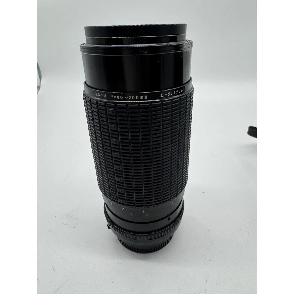 Sigma 80-200mm f3.5-4 High Speed Zoom Lens for Nikon F Mount with Hoya Filter